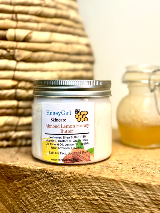 Almond Lemon Honey Butter